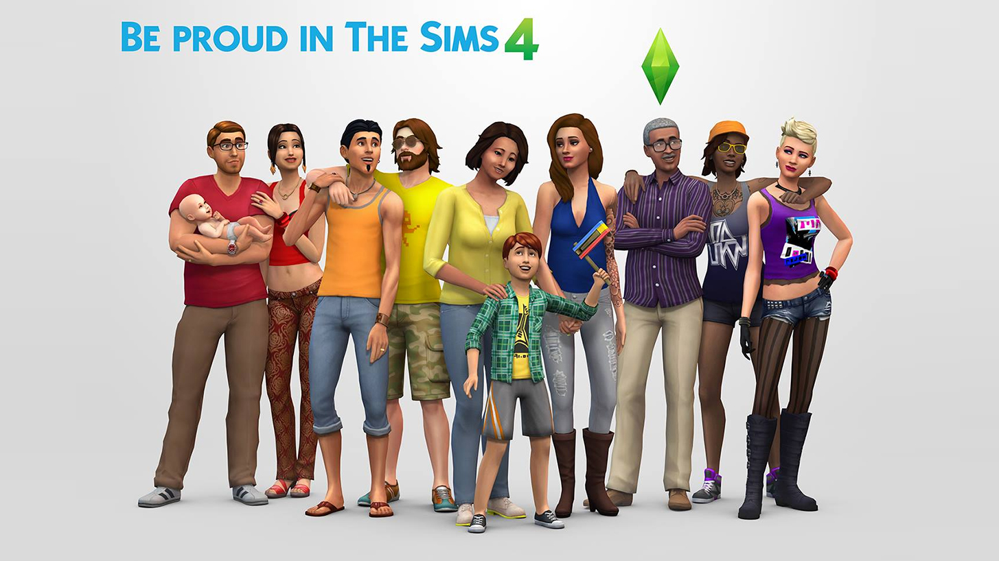 Be Proud in The Sims 4