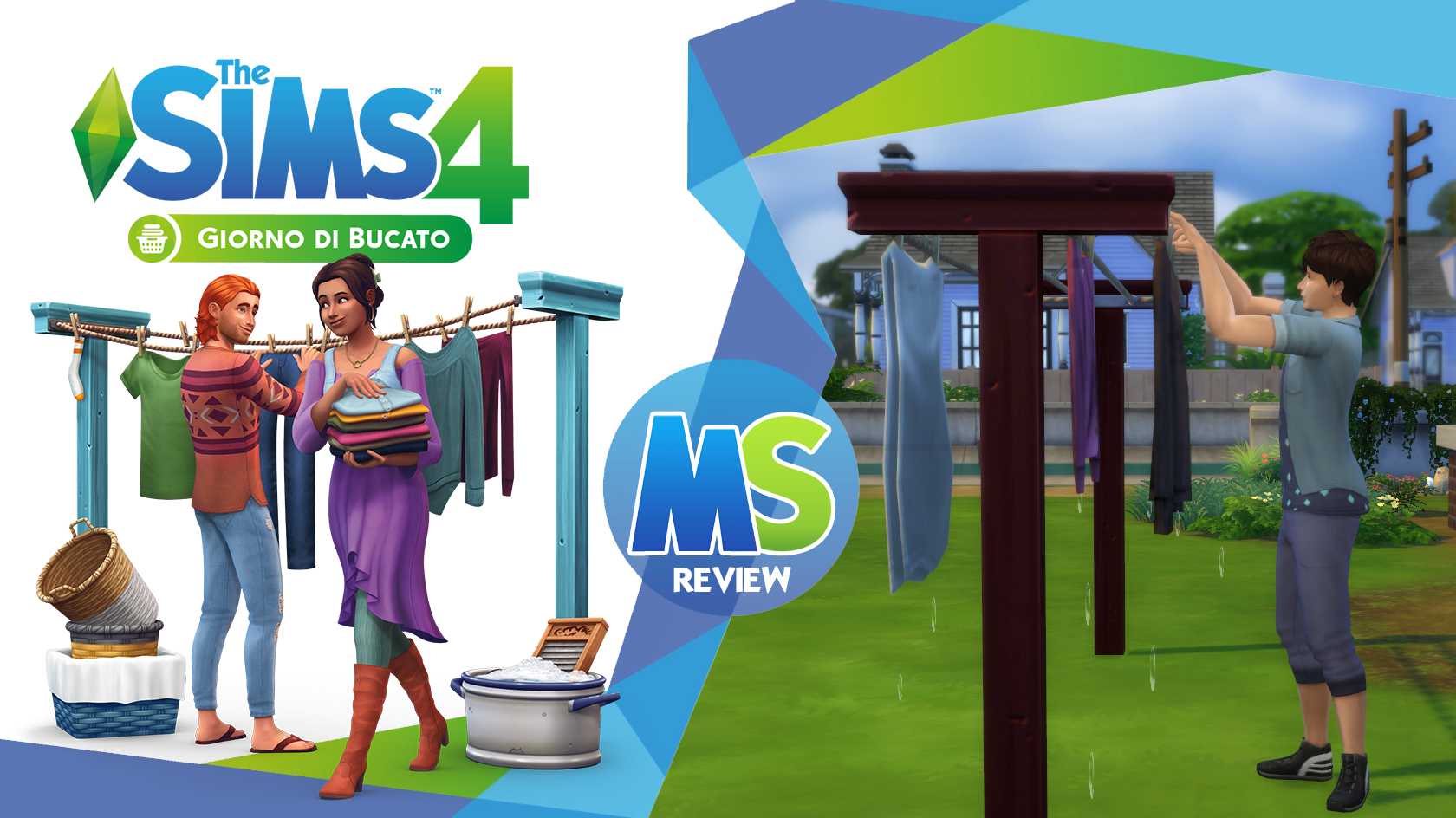 The Sims 4 Giorno di Bucato Stuff Pack