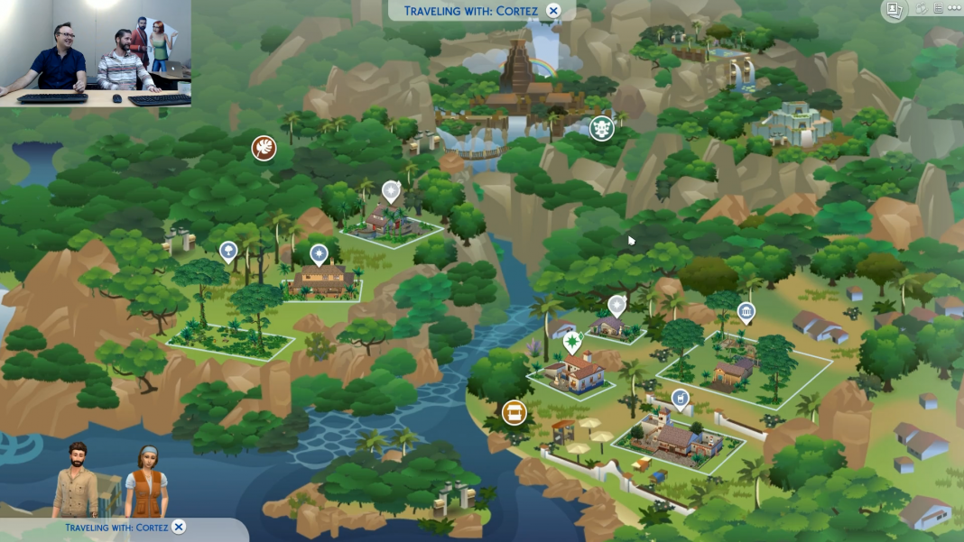 the sims 4 avventura giungla world