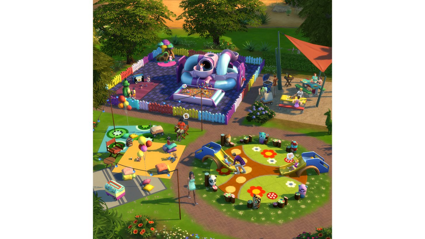 The Sims 4 Divertimento in Cortile e Bebè Stuff in arrivo su Console