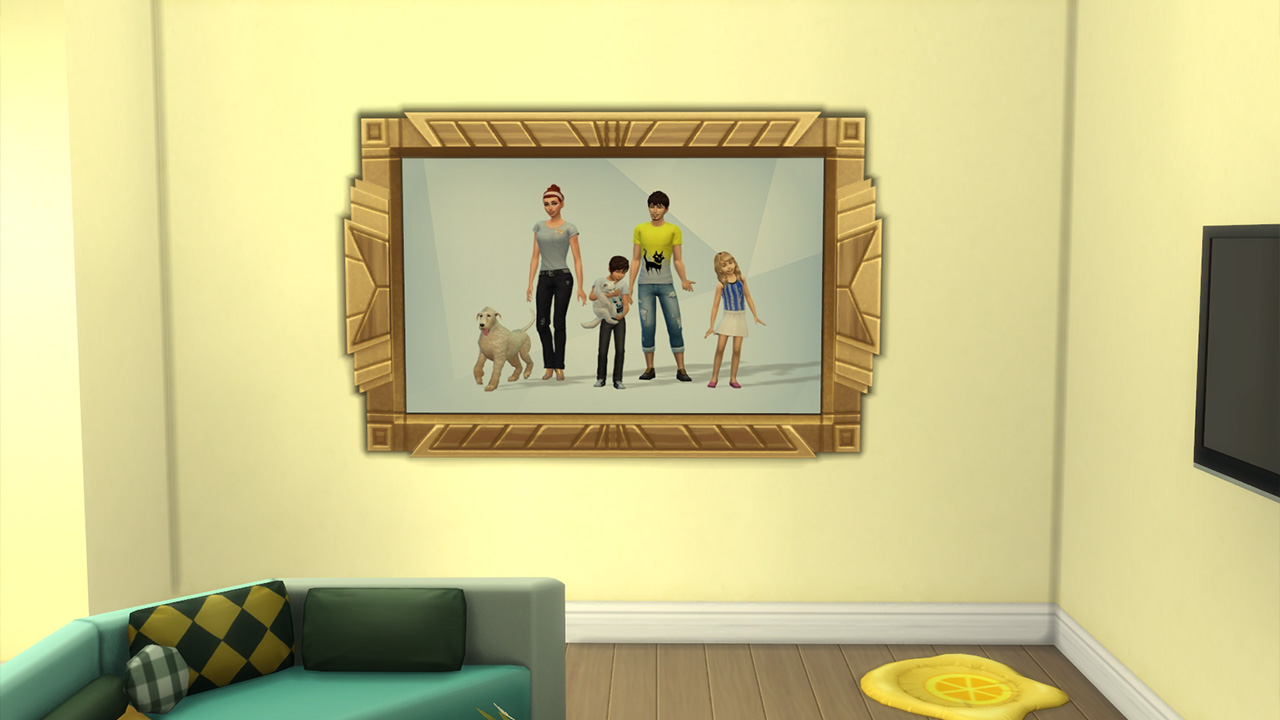 The Sims 4 Ritratto Famiglia